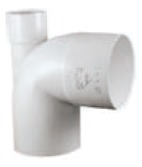 Codo 90° Ventilación PVC Desague