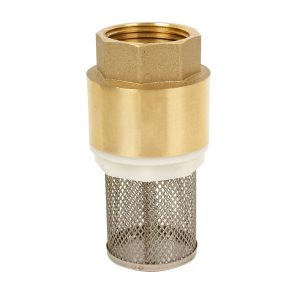 Valvula Check Bronce con Filtro