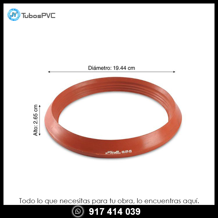 Anillo 160mm alcantarillado - Desague