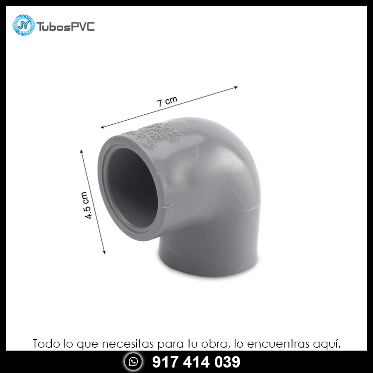 Codo 90° 1 simple presion - Agua fría