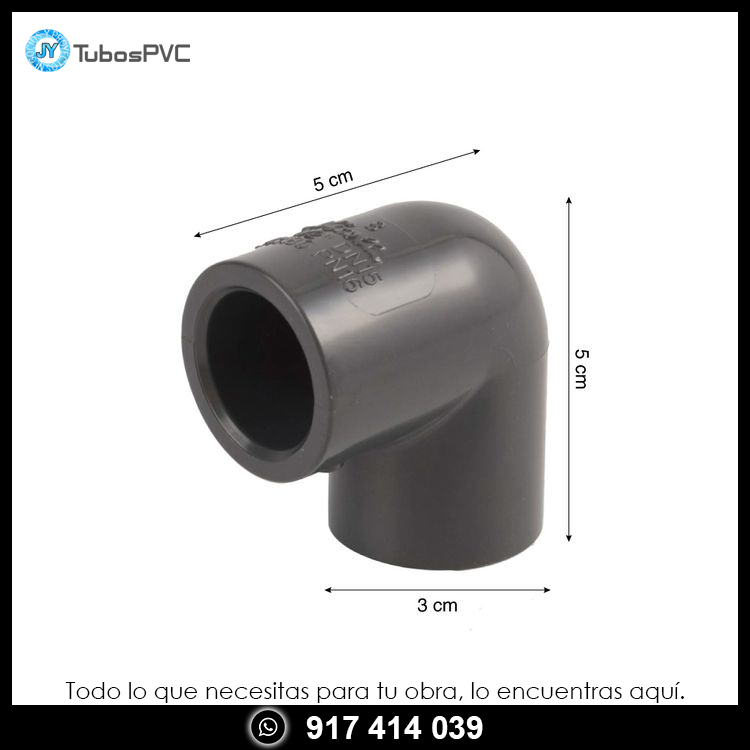 Codo 90° 1/2 mixto - Agua fría