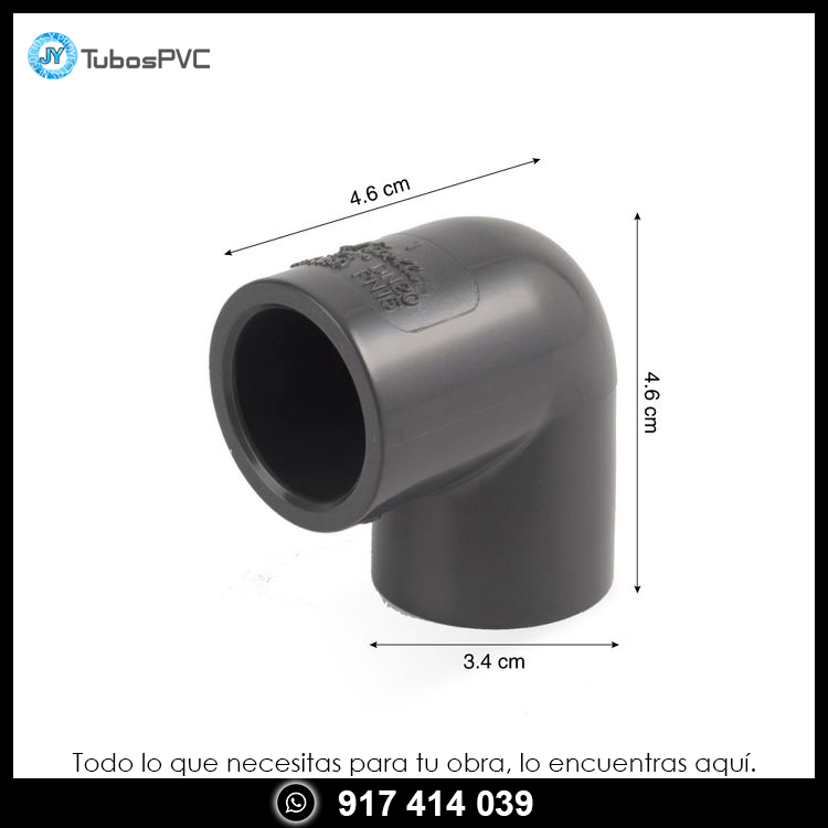 Codo 90° 3/4 mixto - Agua fría