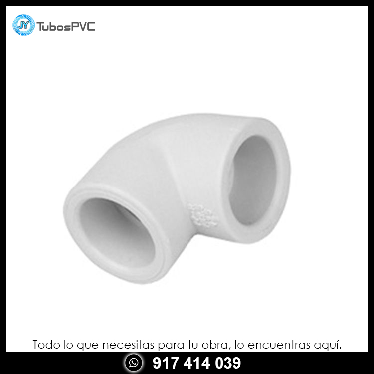 Codo PPR 45° fusión 90mm