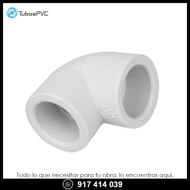 Codo PPR 90° fusión 50mm
