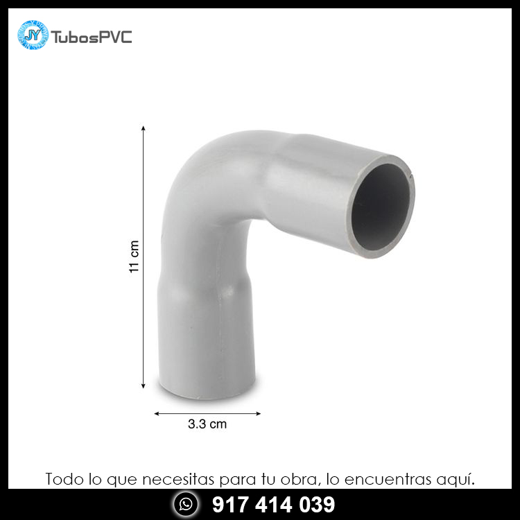 Curva 90° 3/4 simple presion - Agua fría