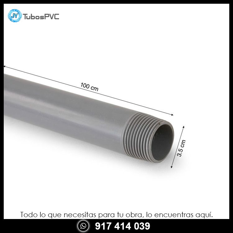 Niple 1 roscado - Agua fría