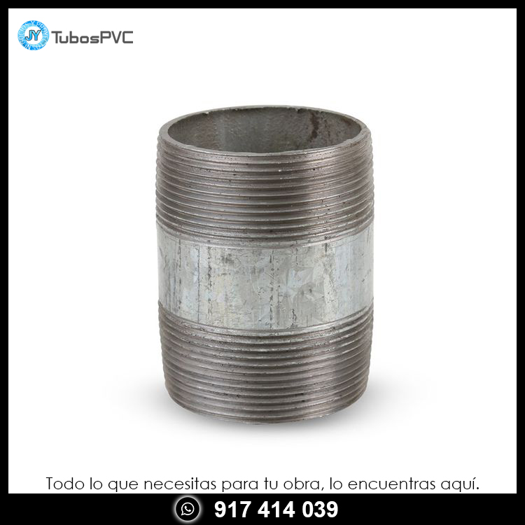 Niple galvanizado 2" x 3"