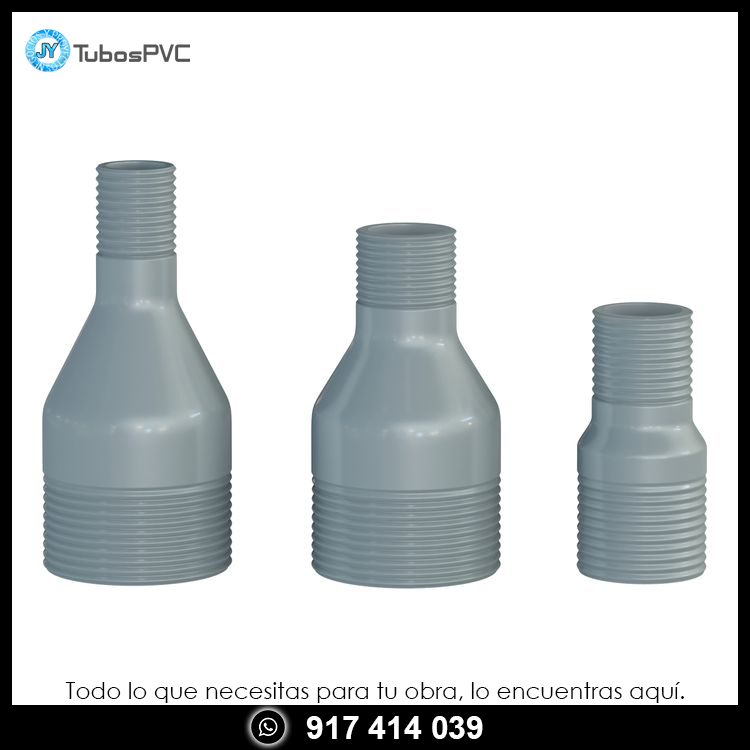 Reducción 3/4 a 1/2 roscado - Agua fría