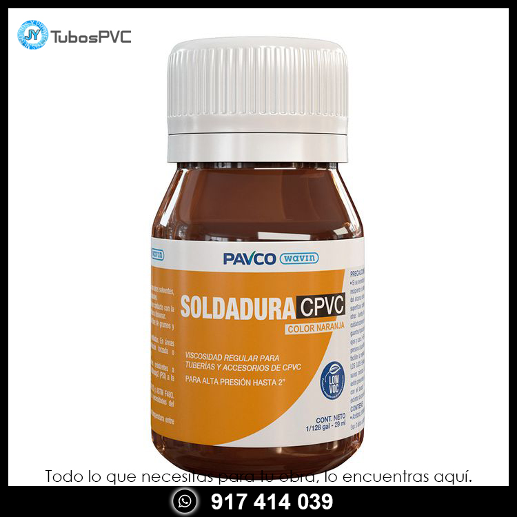Soldadura CPVC regular 1/128