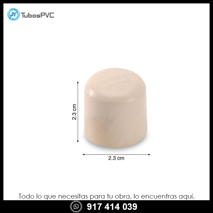 Tapón hembra 1/2 cpvc - agua caliente