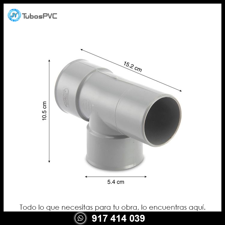 Tee 2 liviano - Desague