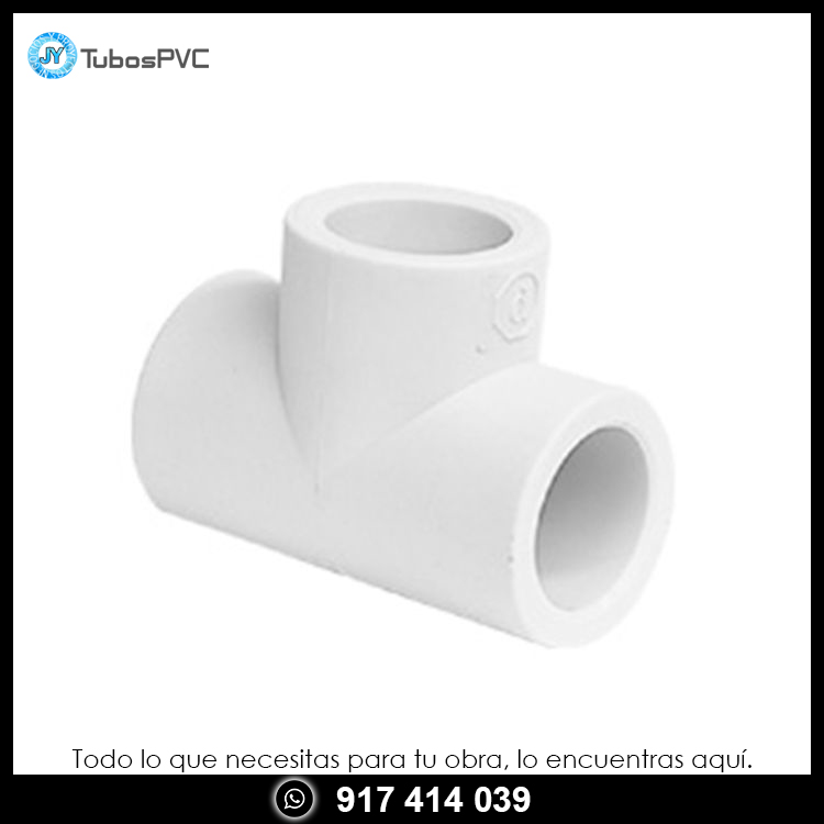 Tee PPR fusión 75mm