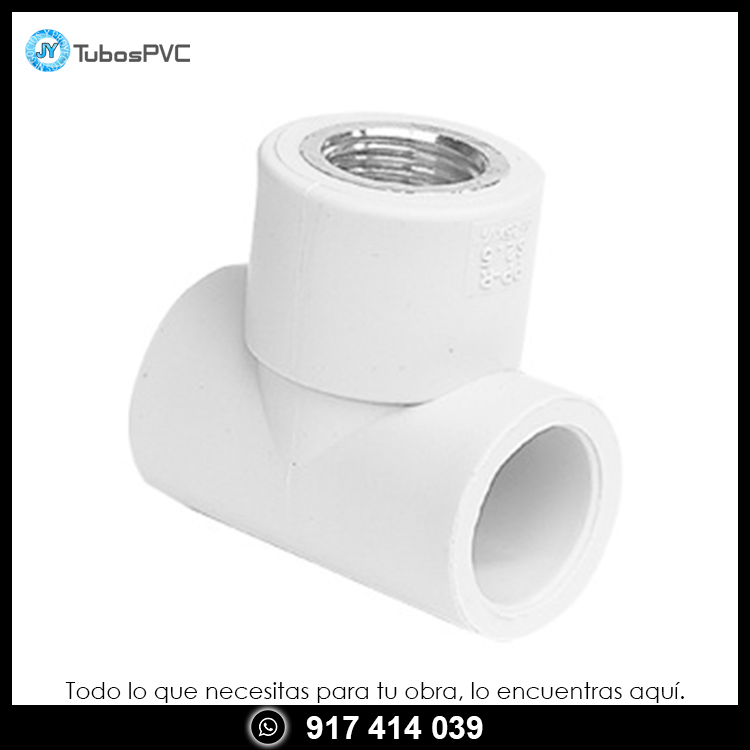 Tee PPR fusión Hi 25x1/2"x25