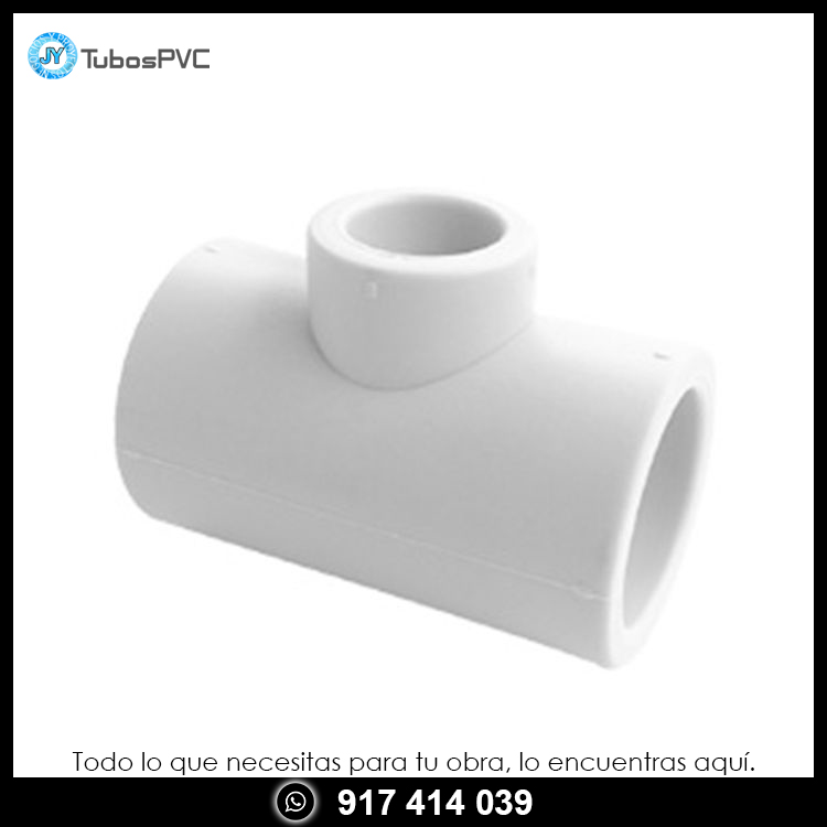 Tee PPR reducción fusión 32x20x25