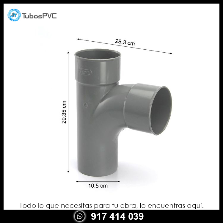 Tee sanitaria 4 liviano - Desague