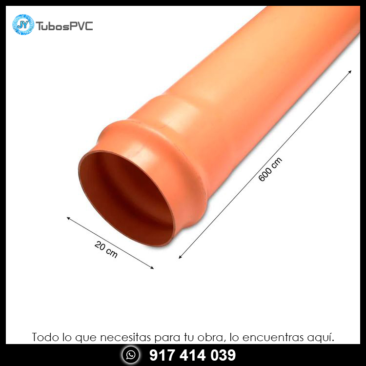 Tubo 200mm - alcantarillado