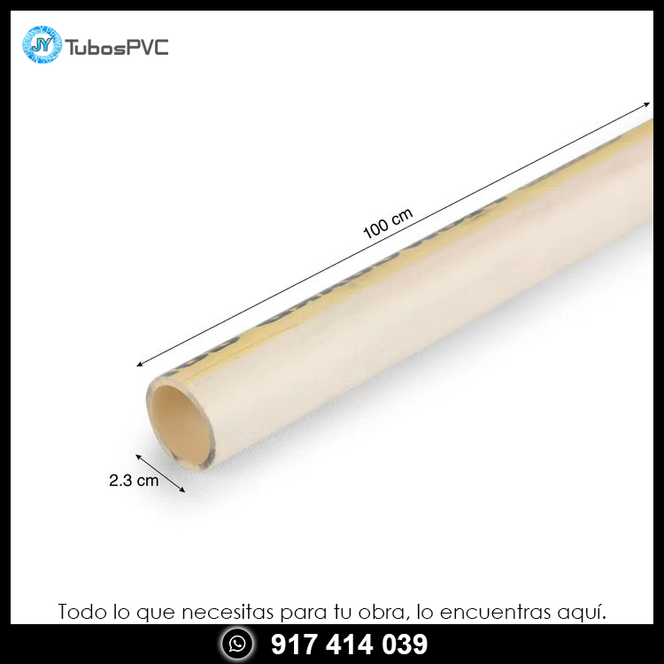 Tubo x  1m 3/4 cpvc - agua caliente