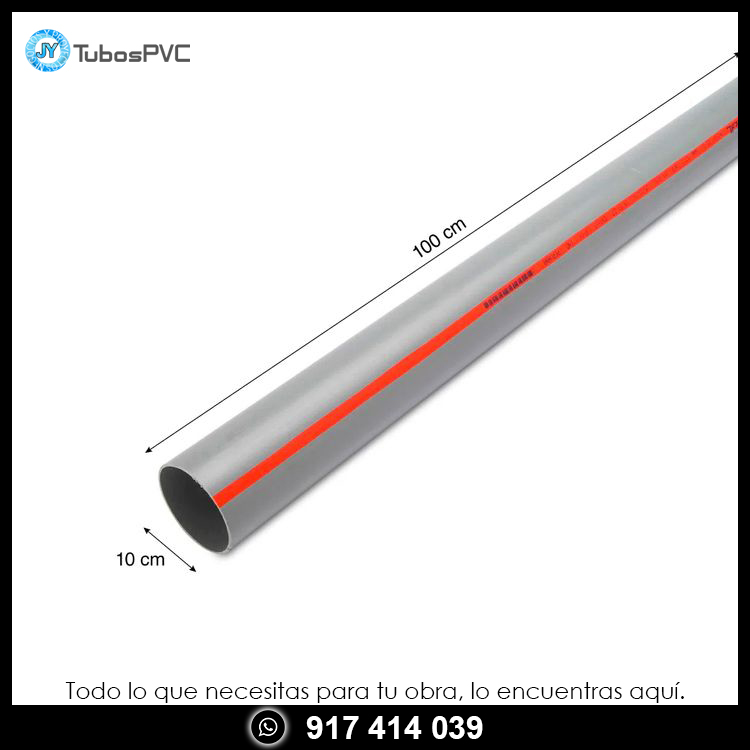 Tubo x  1m 4 liviano - Desague