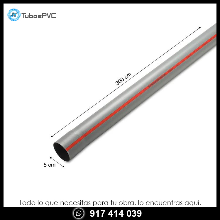 Tubo x  3m 2 liviano - Desague
