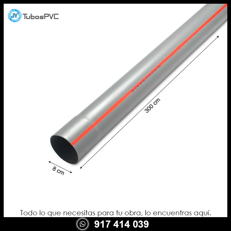 Tubo x  3m 3 liviano - Desague