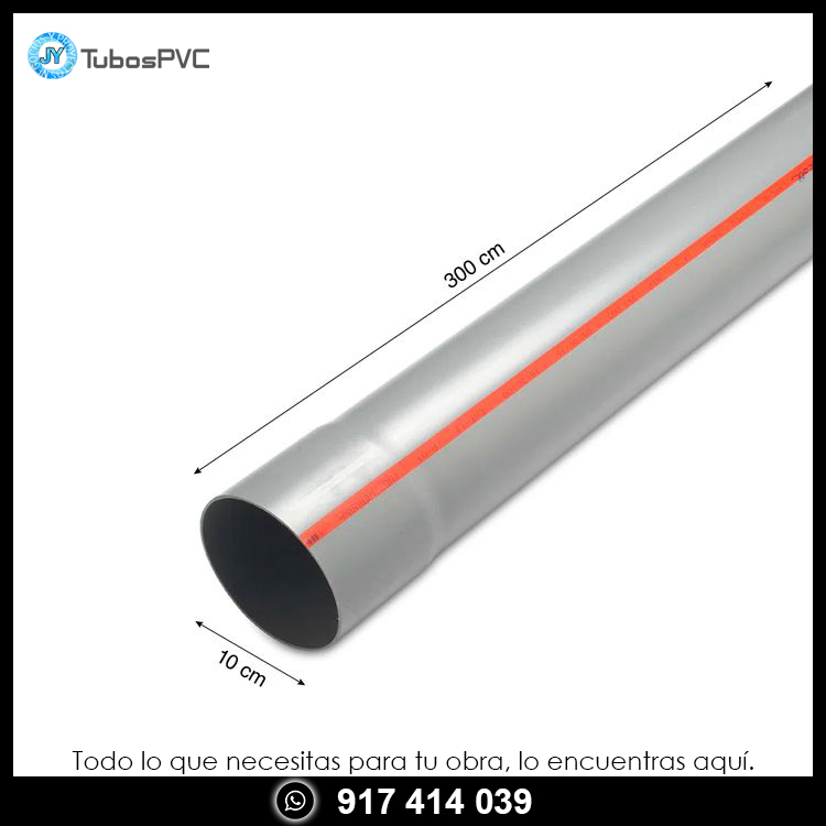 Tubo x  3m 4 liviano - Desague