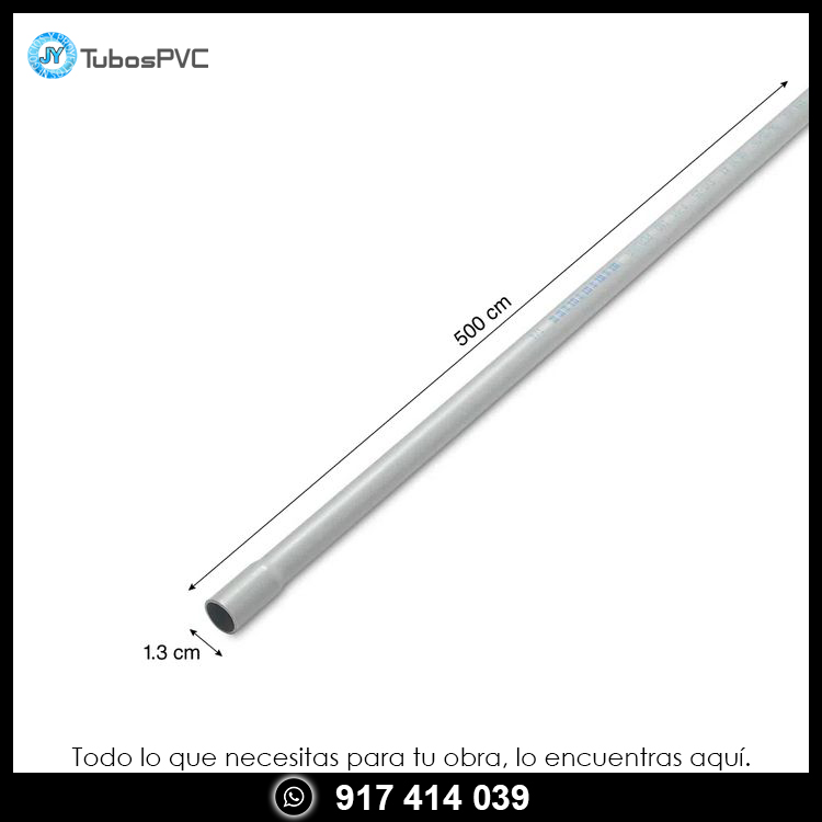 Tubo x  5m 1/2 simple presion - Agua fría