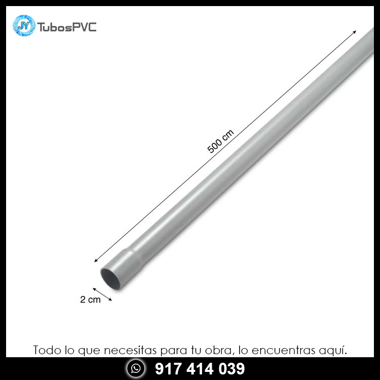 Tubo x  5m 3/4 simple presion - Agua fría