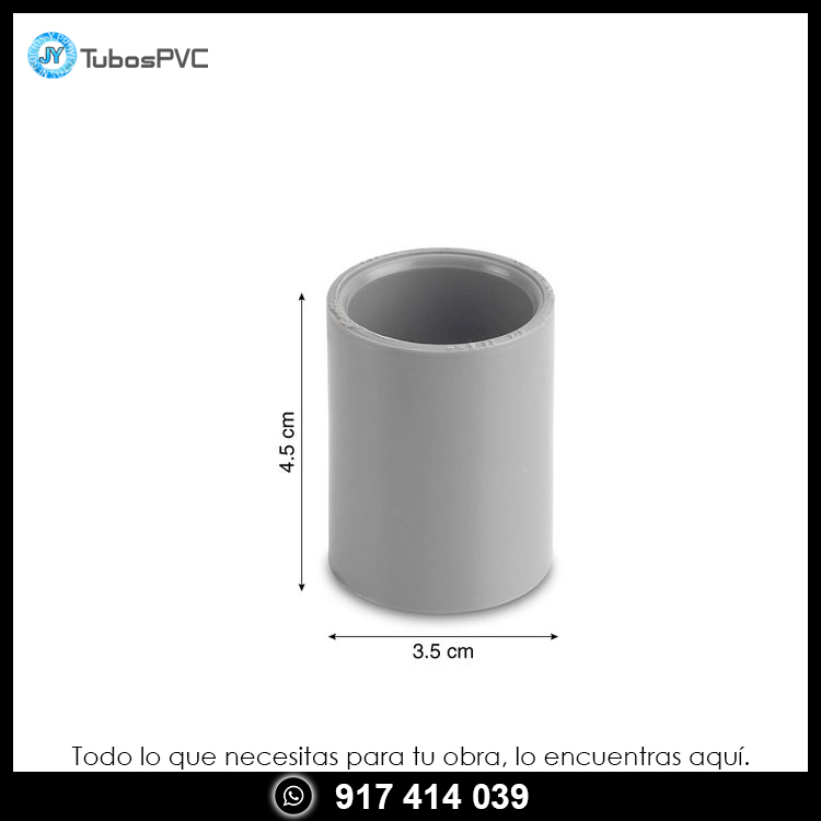 Unión 3/4 simple presion - Agua fría