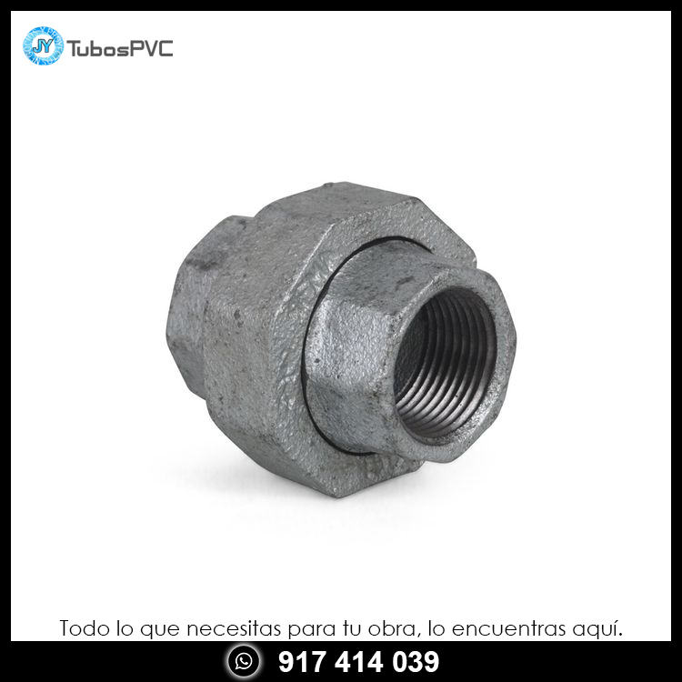 Unión universal galvanizada 3/4"
