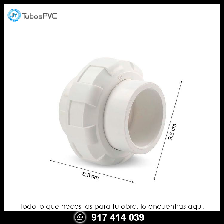 Unión universal sin rosca 1" x 1/2"