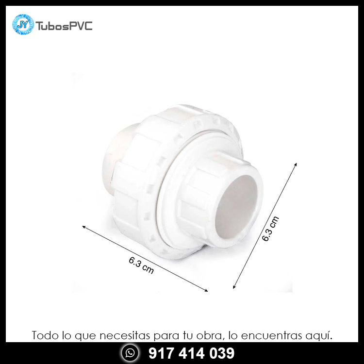 Unión universal sin rosca  3/4"